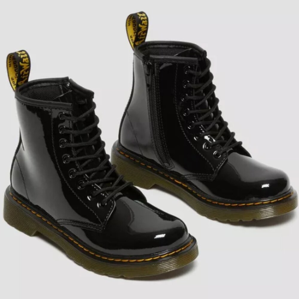 Doc Martens Black Kids Size 13 - Picture 7 of 7